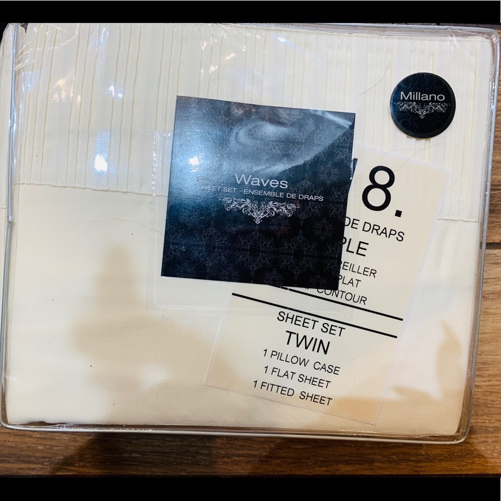 Offs white MILANO Sheet set WAVES New